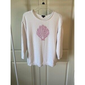 Talbots seashell sweater
